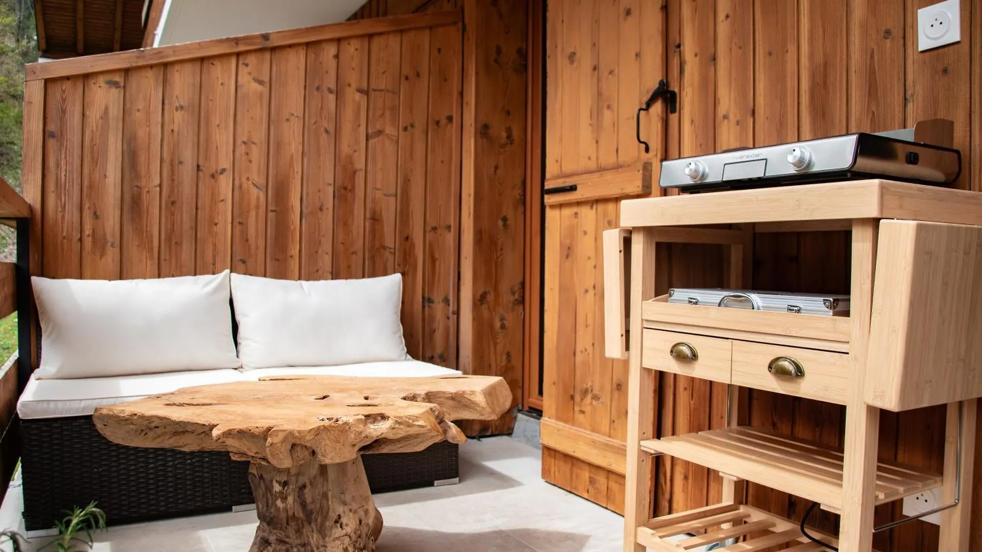 Διαμέρισμα Studio Cabine Au Loup Blanc Avec Vue Mont Blanc Saint-Gervais-les-Bains